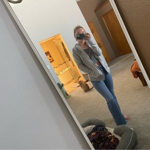 Gray jacket worn only a couple times